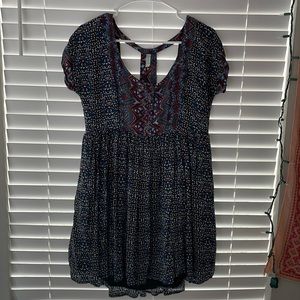 Free People multi patterned dress